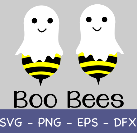 Custom Design SVG of Boo Bees